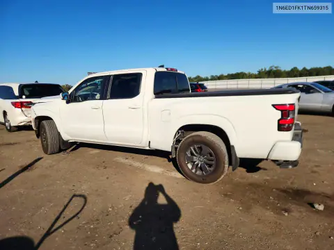 2026 Nissan Frontier Sv VIN 1N6ED1FK1TN659315 фото 2