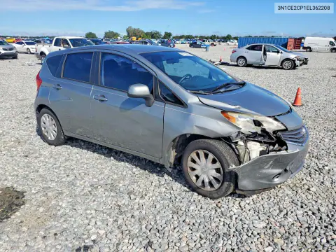 2014 Nissan Versa Note S VIN 3N1CE2CP1EL362208 фото 4