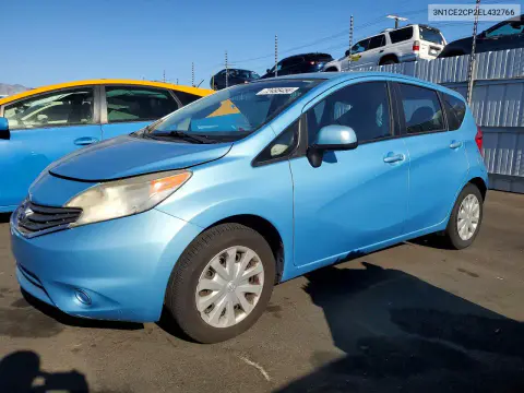 3N1CE2CP2EL432766 — 2014 Nissan Note, Задняя часть, фото до ремонта