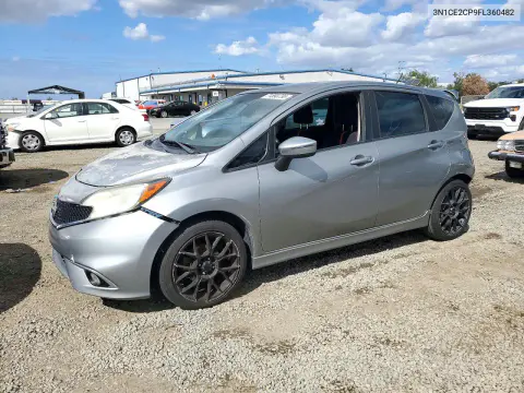 2015 Nissan Versa Note Sr VIN 3N1CE2CP9FL360482 фото 1