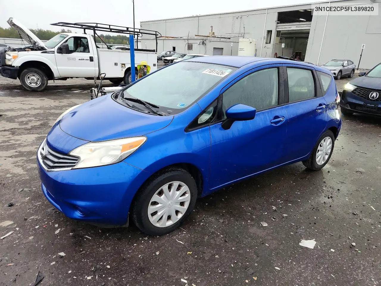 2015 Nissan Versa Note Sv VIN 3N1CE2CP5FL389820 фото 1
