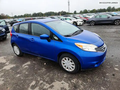 2015 Nissan Versa Note Sv VIN 3N1CE2CP5FL389820 фото 4