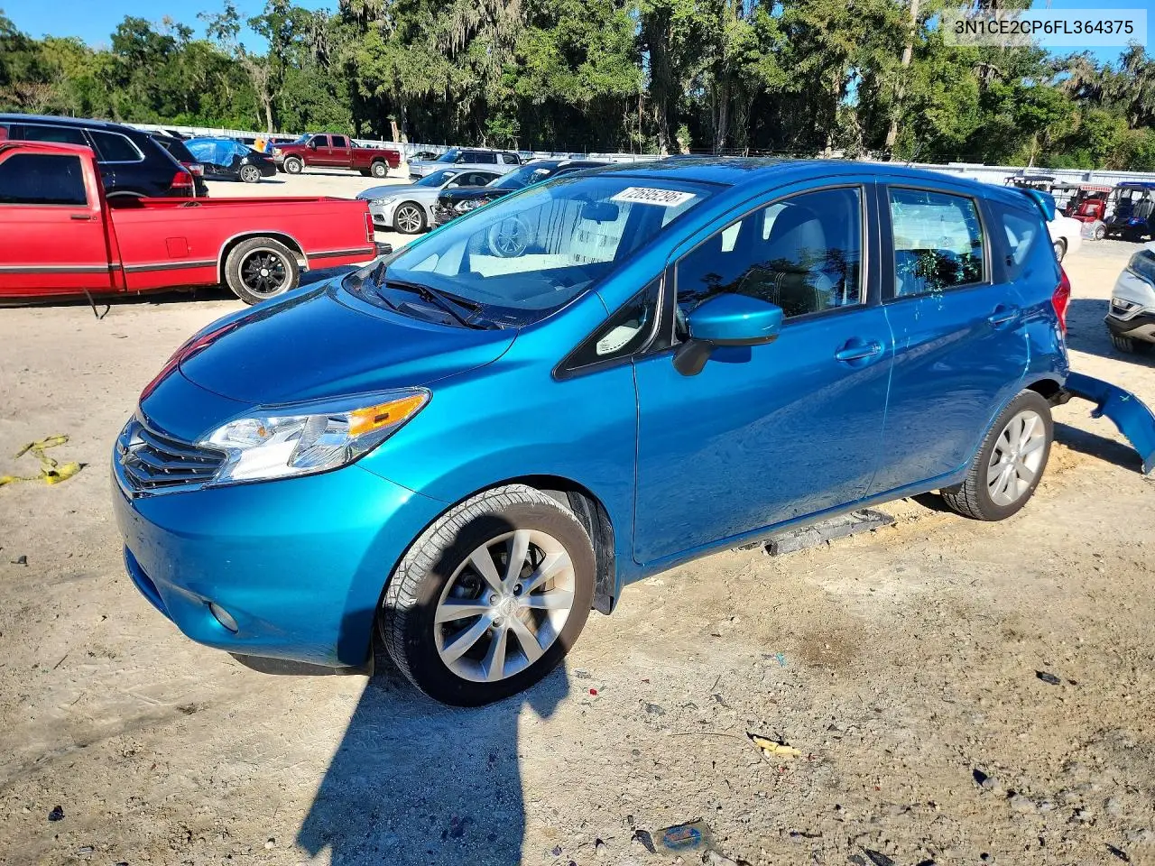 2015 Nissan Versa Note Sl VIN 3N1CE2CP6FL364375 фото 1