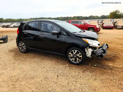 3N1CE2CP3GL408415 — 2016 Nissan Note, фото 4 с аукциона Copart, Передняя часть