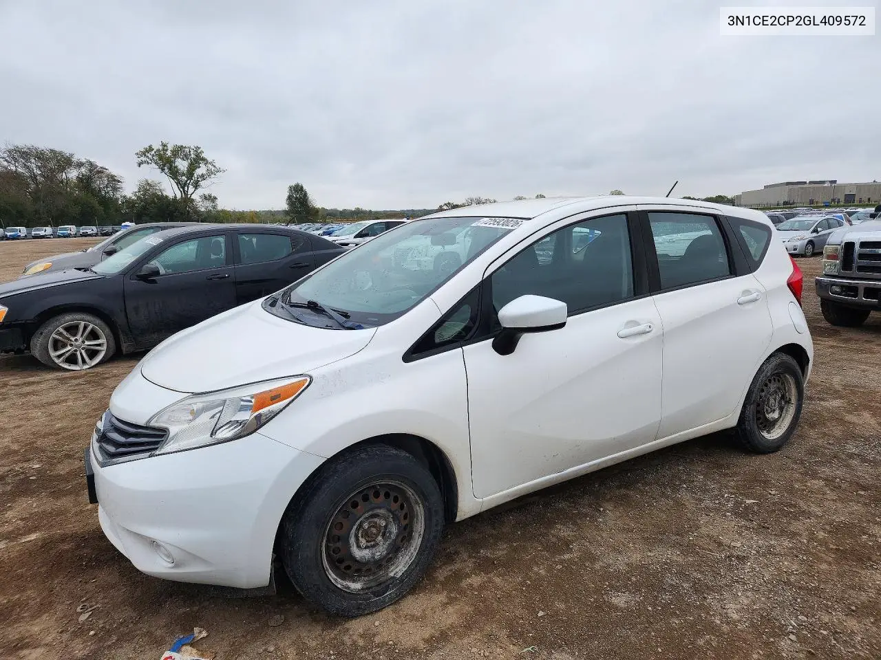 2016 Nissan Versa Note S Plus VIN 3N1CE2CP2GL409572 фото 1