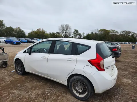 2016 Nissan Versa Note S Plus VIN 3N1CE2CP2GL409572 фото 2