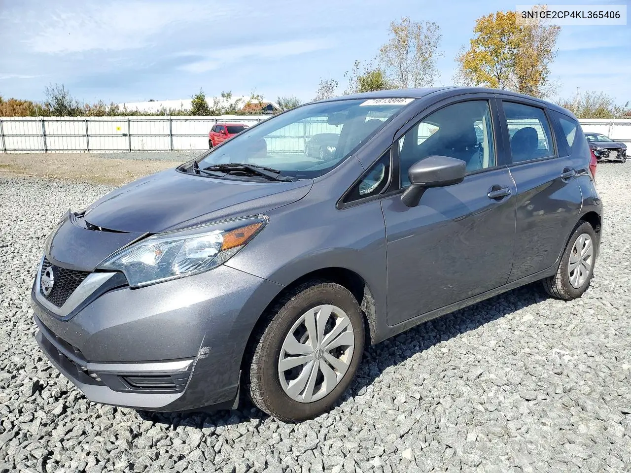 2019 Nissan Versa Note Sv VIN 3N1CE2CP4KL365406 фото 1