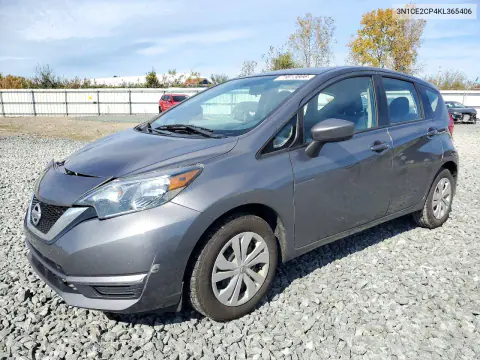 3N1CE2CP4KL365406 — 2019 Nissan Note, Передняя часть, фото до ремонта