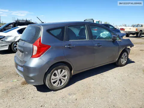 2019 Nissan Versa Note Sv VIN 3N1CE2CP1KL359935 фото 3
