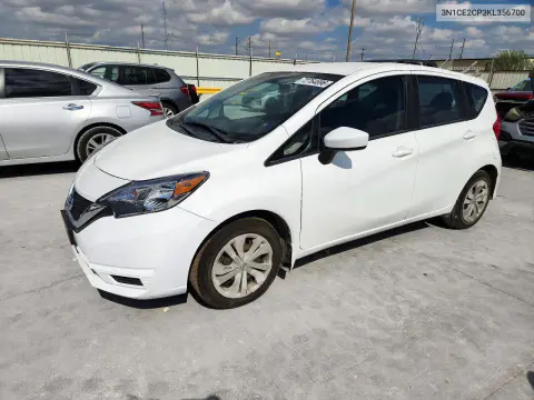 3N1CE2CP3KL356700 — 2019 Nissan Note, Механические повреждения, фото до ремонта