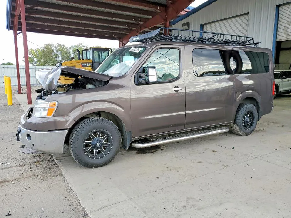 2014 NISSAN NV VIN 5BZAF0AA9EN161600 фото 1
