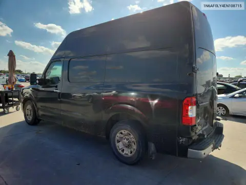 2014 Nissan Nv 2500 Hd S VIN 1N6AF0LY4EN108715 фото 2