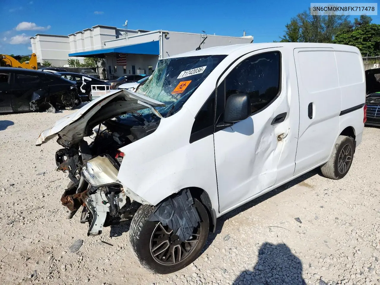 2015 Nissan Nv200 Sv VIN 3N6CM0KN8FK717478 фото 1