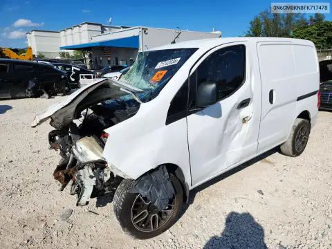 3N6CM0KN8FK717478 — 2015 Nissan NV200, Передняя часть, фото до ремонта