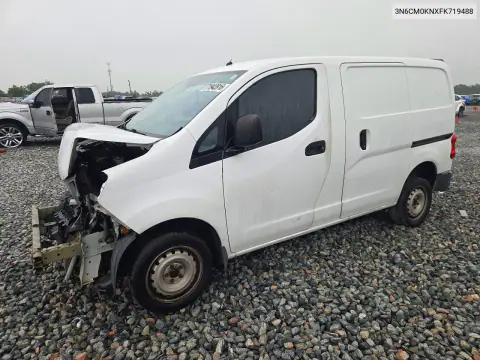 3N6CM0KNXFK719488 — 2015 Nissan NV200, Передняя часть, фото до ремонта
