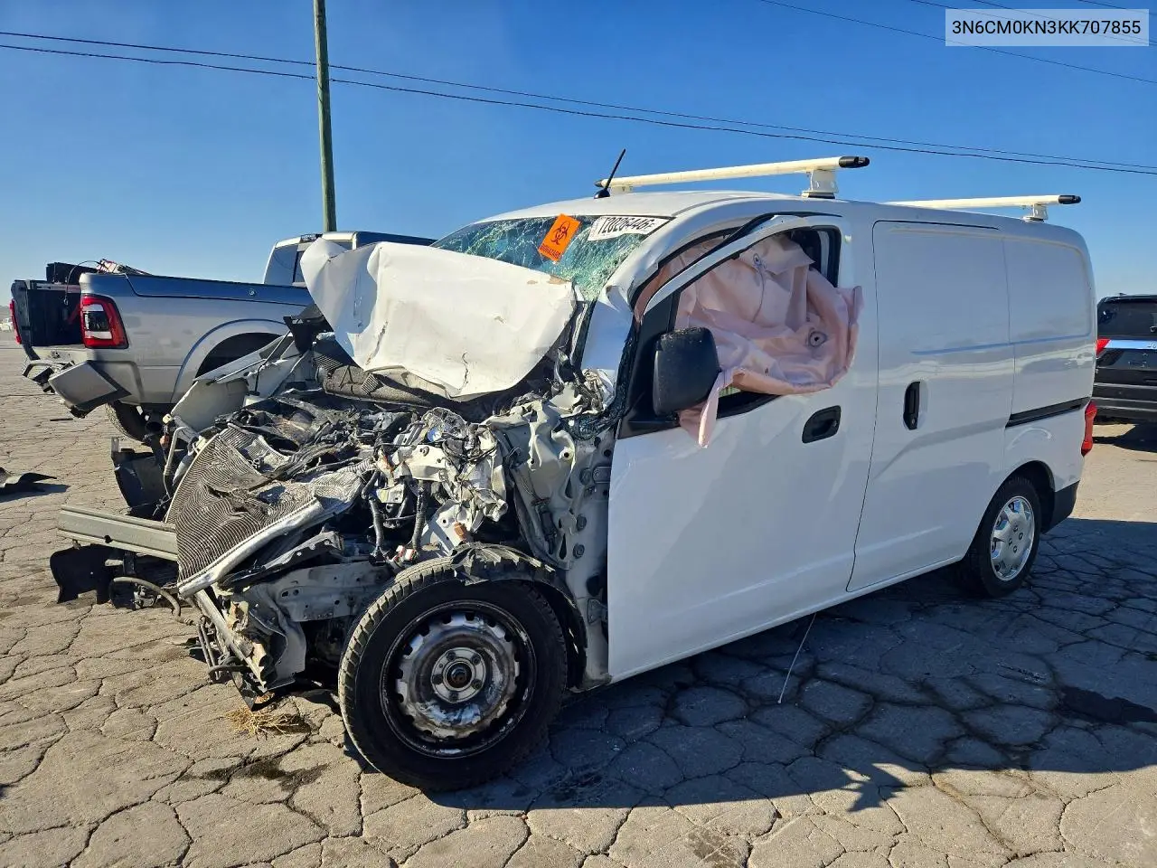 2019 Nissan Nv200 S VIN 3N6CM0KN3KK707855 фото 1