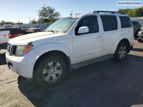 5N1AR18W65C754840 — 2005 Nissan Pathfinder, Мелкие вмятины и царапины, фото до ремонта