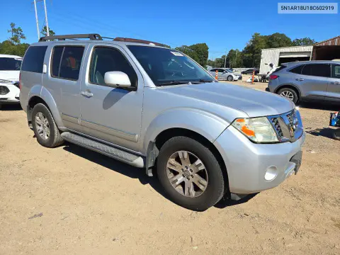 2008 Nissan Pathfinder S VIN 5N1AR18U18C602919 фото 4