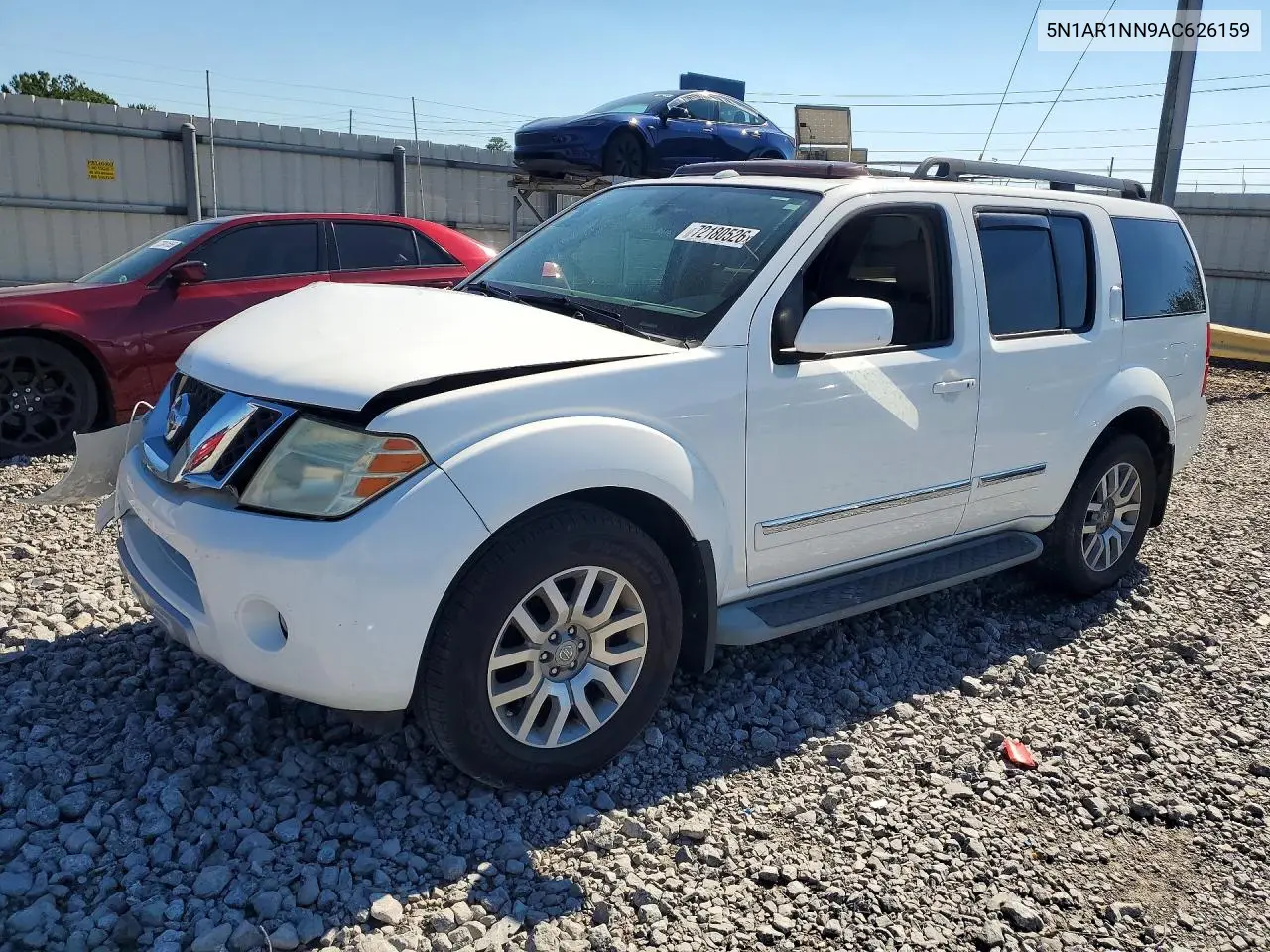 2010 Nissan Pathfinder S Fe+ VIN 5N1AR1NN9AC626159 фото 1