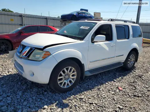 5N1AR1NN9AC626159 — 2010 Nissan Pathfinder, Передняя часть, фото до ремонта