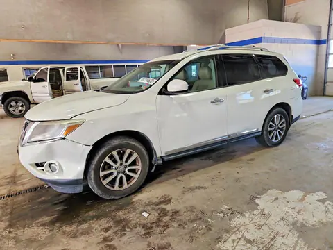5N1AR2MM9DC622132 — 2013 Nissan Pathfinder, Передняя часть (Front End), фото до ремонта