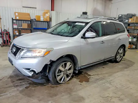 5N1AR2MN8DC650478 — 2013 Nissan Pathfinder, Передняя часть (Front End), фото до ремонта