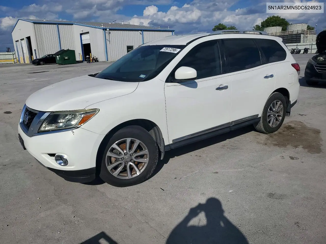 2013 Nissan Pathfinder S VIN 5N1AR2MN5DC624923 фото 1