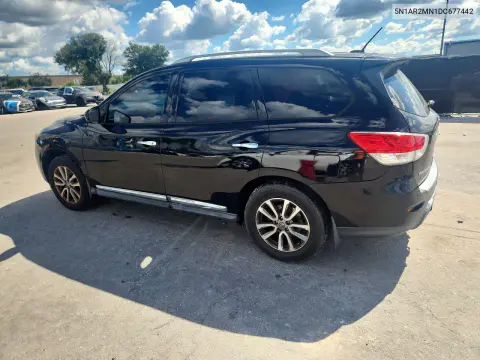 2013 Nissan Pathfinder S VIN 5N1AR2MN1DC677442 фото 2
