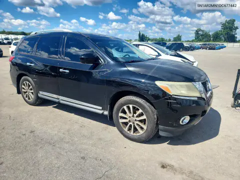 2013 Nissan Pathfinder S VIN 5N1AR2MN1DC677442 фото 4