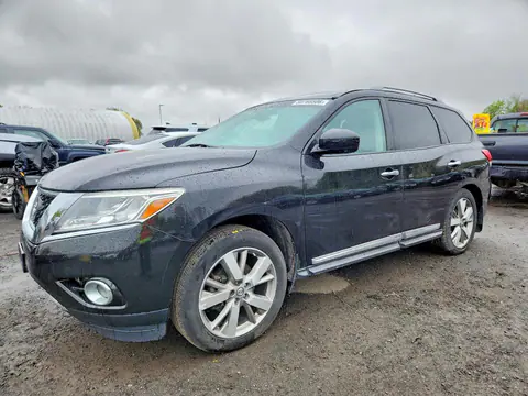 5N1AR2MM9EC695468 — 2014 Nissan Pathfinder, Передняя часть (Front End), фото до ремонта