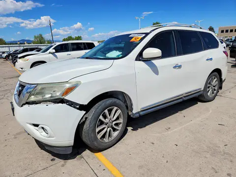 5N1AR2MM3EC698222 — 2014 Nissan Pathfinder, Передняя часть (Front End), фото до ремонта