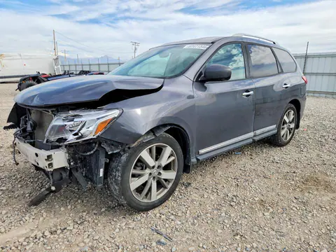 5N1AR2MMXEC703223 — 2014 Nissan Pathfinder, Передняя часть (Front End), фото до ремонта