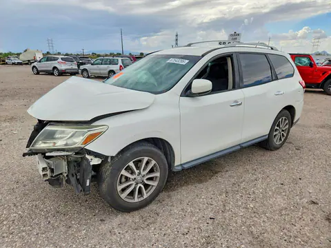 5N1AR2MN5EC629279 — 2014 Nissan Pathfinder, Передняя часть (Front End), фото до ремонта