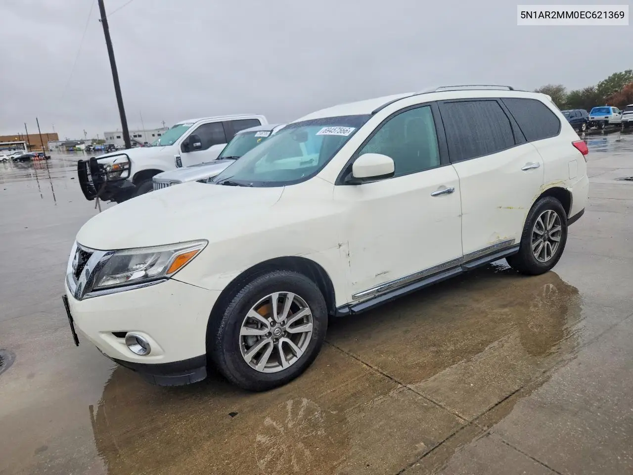 2014 Nissan Pathfinder Sl VIN 5N1AR2MM0EC621369 фото 1