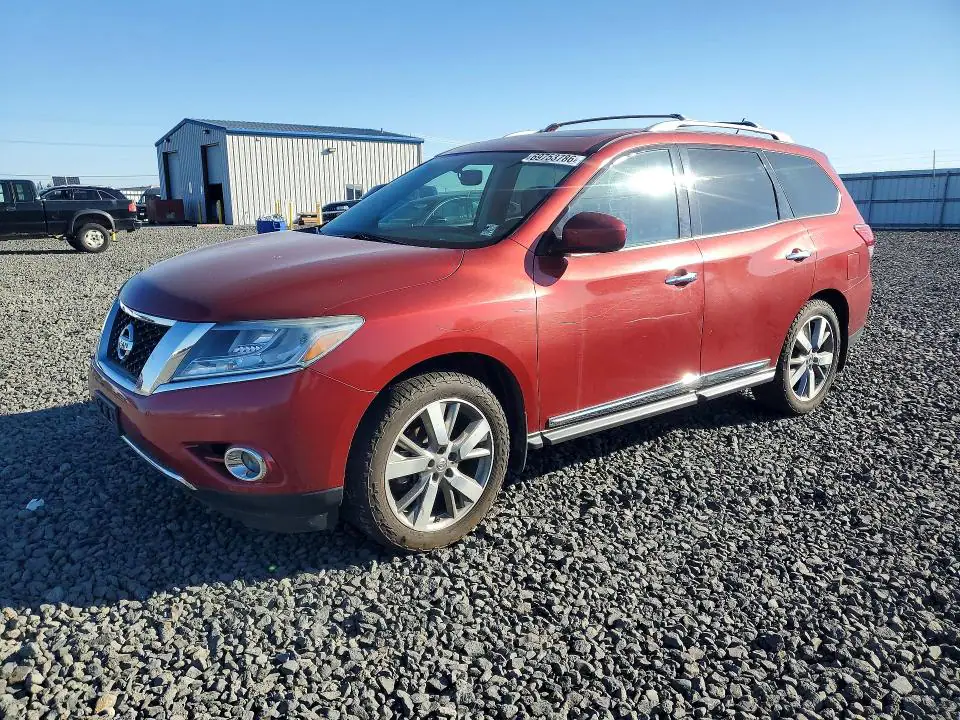 5N1AR2MM8EC644527 Nissan Pathfinder 2014 — повреждение Вандализм, фото до ремонта
