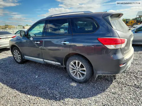 5N1AR2MM9EC717114 — 2014 Nissan Pathfinder, фото 2 с аукциона Copart, Боковая часть