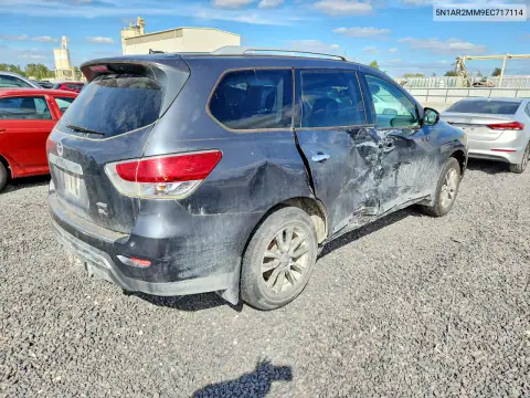 5N1AR2MM9EC717114 — 2014 Nissan Pathfinder, фото 3 с аукциона Copart, Боковая часть