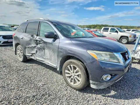 5N1AR2MM9EC717114 — 2014 Nissan Pathfinder, фото 4 с аукциона Copart, Боковая часть