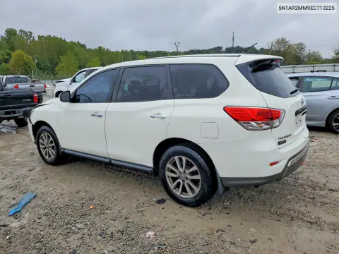 5N1AR2MM9EC713225 — 2014 Nissan Pathfinder, фото 2 с аукциона Copart, Передняя часть