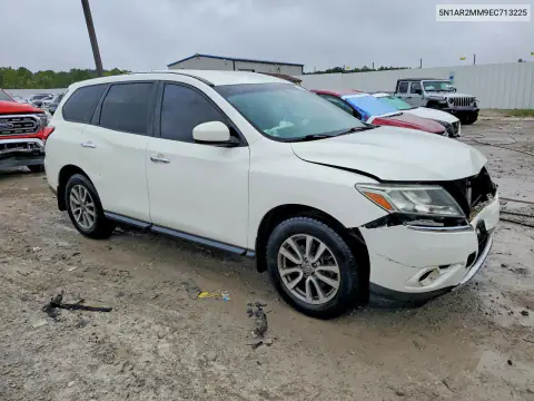 5N1AR2MM9EC713225 — 2014 Nissan Pathfinder, фото 4 с аукциона Copart, Передняя часть
