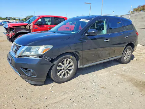 5N1AR2MN8EC602934 — 2014 Nissan Pathfinder, Передняя часть (Front End), фото до ремонта