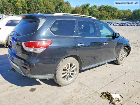 2014 Nissan Pathfinder Sv VIN 5N1AR2MM3EC732353 фото 3