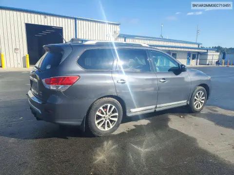 2014 Nissan Pathfinder Sl VIN 5N1AR2MM3EC710451 фото 3