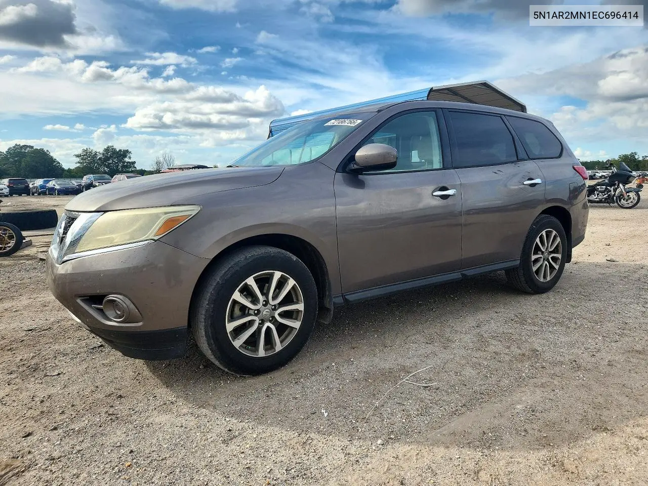 2014 Nissan Pathfinder S VIN 5N1AR2MN1EC696414 фото 1