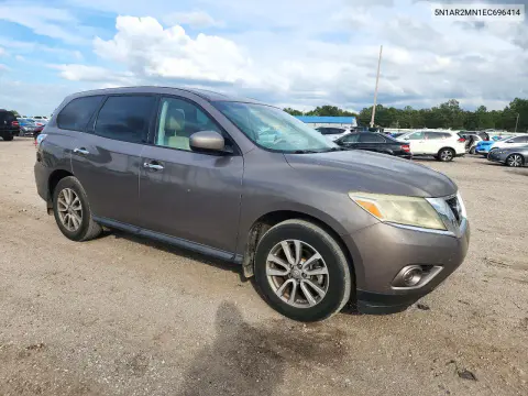 2014 Nissan Pathfinder S VIN 5N1AR2MN1EC696414 фото 4