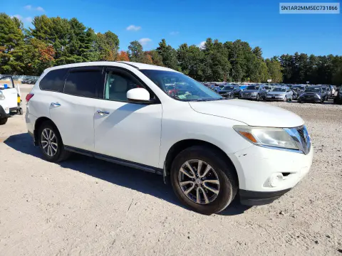 2014 Nissan Pathfinder S VIN 5N1AR2MM5EC731866 фото 4