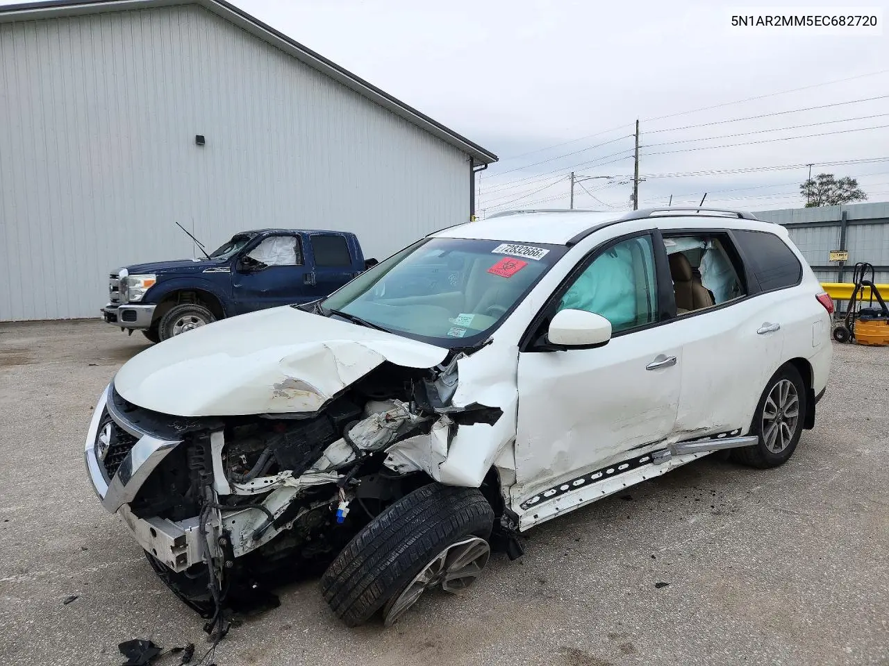 2014 Nissan Pathfinder Sl VIN 5N1AR2MM5EC682720 фото 1