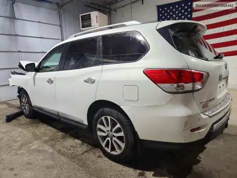 2014 Nissan Pathfinder Sl VIN 5N1AR2MN9EC668442 фото 2