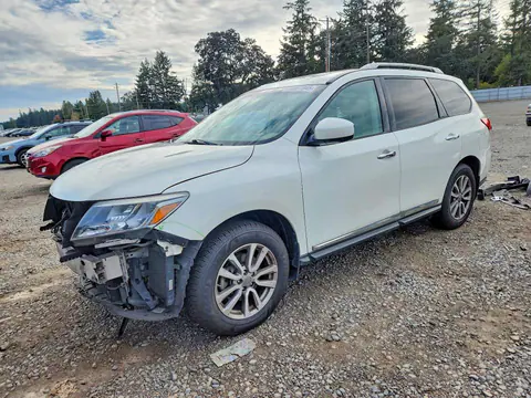 5N1AR2MM2FC702634 — 2015 Nissan Pathfinder, Передняя часть (Front End), фото до ремонта