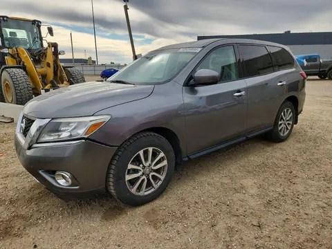 5N1AR2MM7FC682722 — 2015 Nissan Pathfinder, Передняя часть (Front End), фото до ремонта